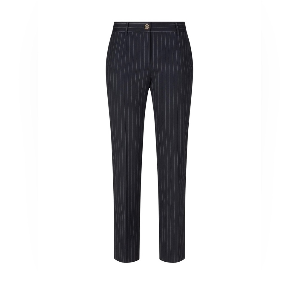 Dolce & Gabbana Low-Rise Pinstripe Pants